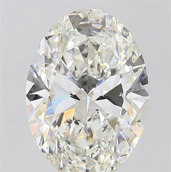 2.55ct Oval Lab Grown Diamond (Colour G, Clarity VVS2, IGI Certified)