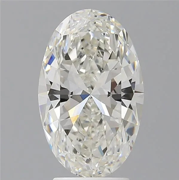 3.45ct Oval Lab Grown Diamond (Colour G, Clarity VVS2, IGI Certified)