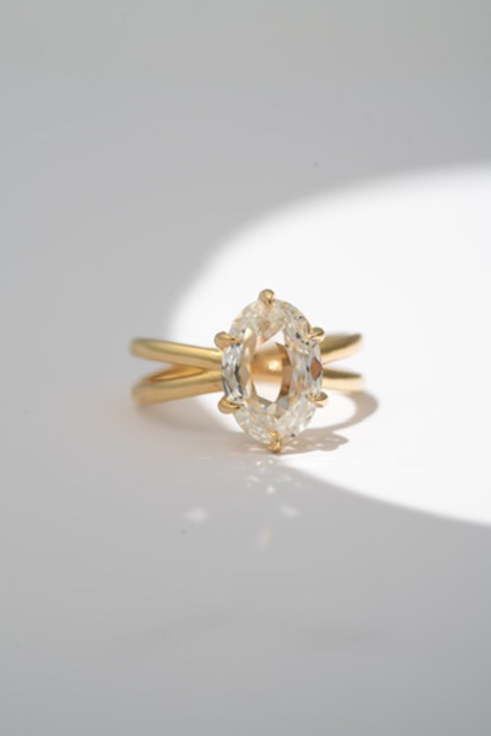 Dixie Criss Cross Engagement Ring