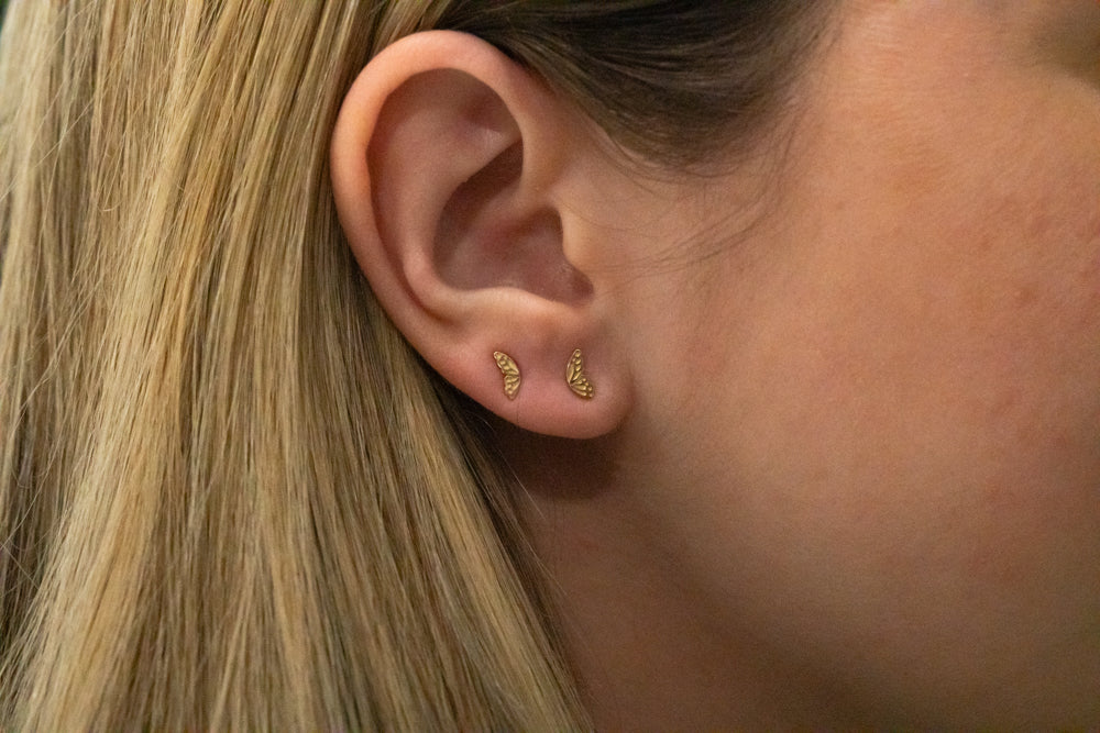 Butterfly Wing Earrings image 2