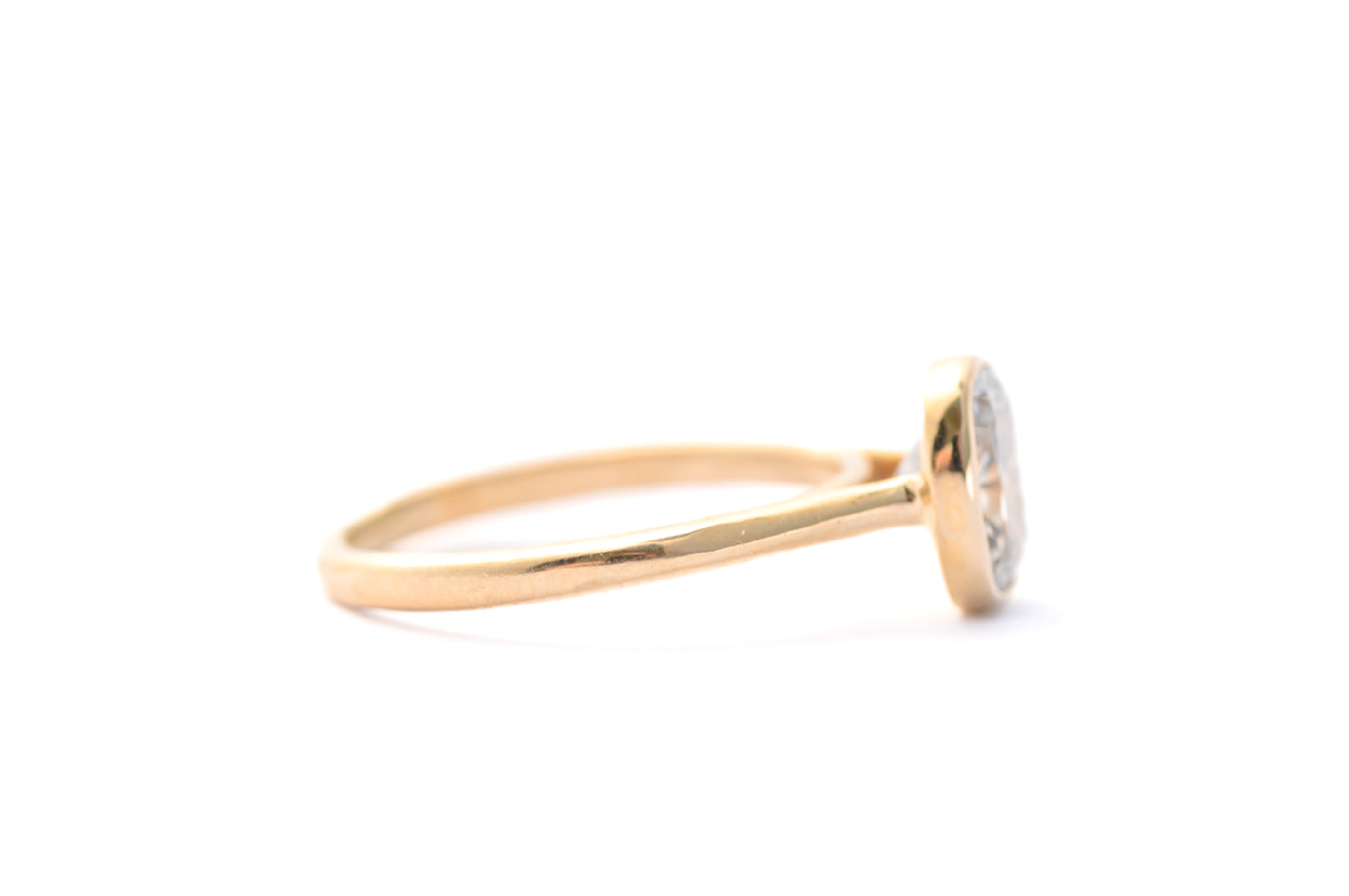 Mia Bezel Engagement Ring